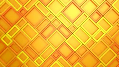 Rhombus Geçmişi. Soyut hareket, döngü, iki renk, 3D görüntüleme, 4k çözünürlük