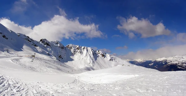 Ski dans les Alpes — Photo