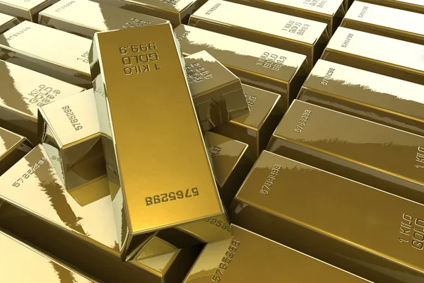 Gold bars — Stock Photo, Image