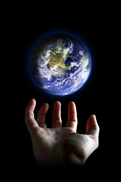 World in your hands Stock Image