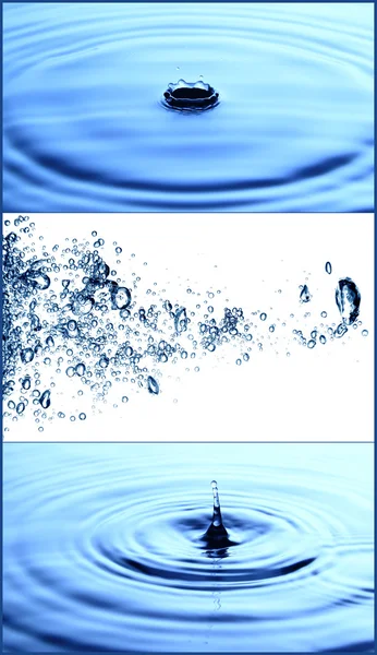 Water collage — Stock Photo, Image