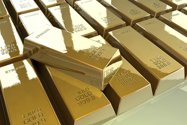 Gold treasure — Stock Photo, Image