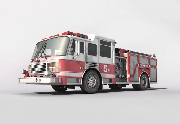 Пожарный грузовик — стоковое фото