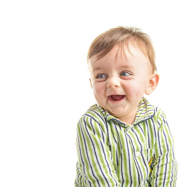 Laughing baby — Stockfoto