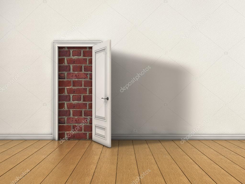 Blocked door