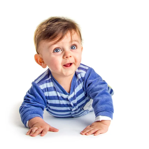 Baby looking up — Stock Photo, Image