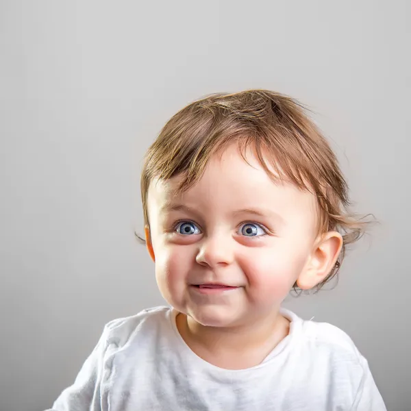 Baby smiling — Stock Photo, Image