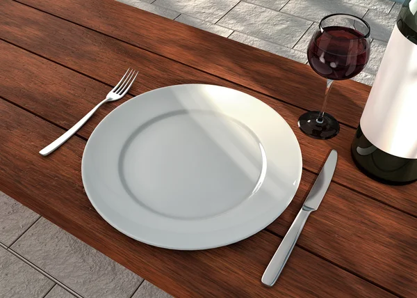 Dining dish — Stock Photo, Image