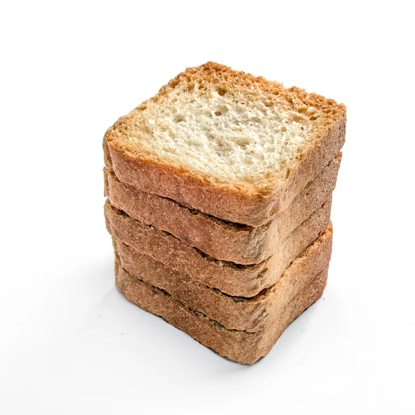 Toast geïsoleerd — Stockfoto