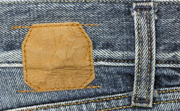 Jeans tag — Stock Photo, Image