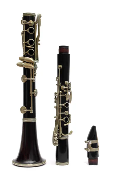 Czarny klarnet — Zdjęcie stockowe