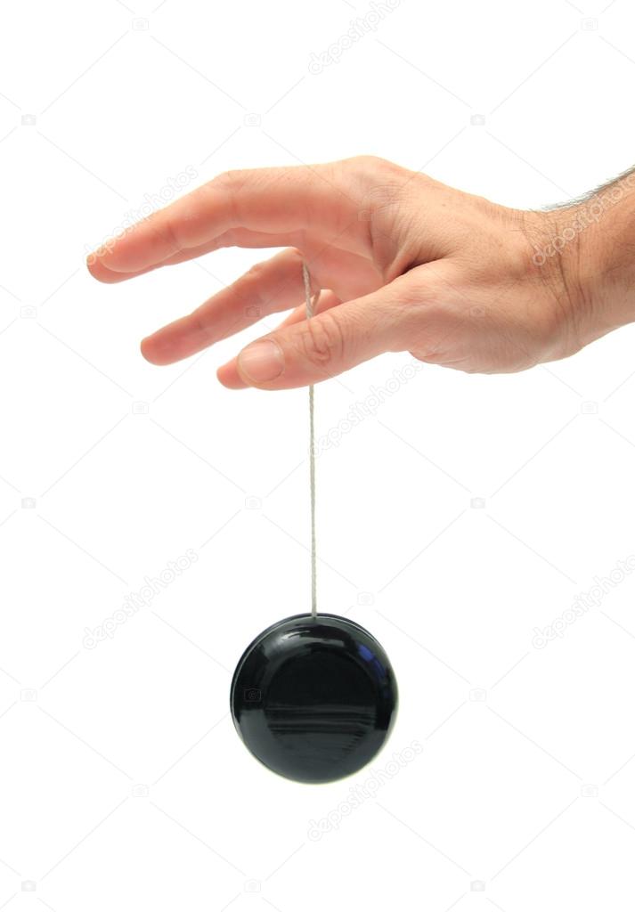 playing yo-yo