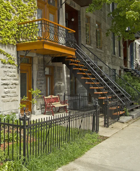 Montreal neighbourhood — Stock Photo, Image