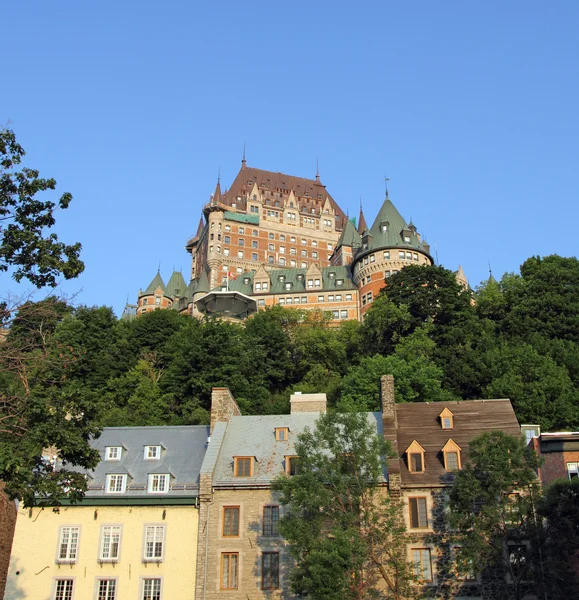 Το Chateau frontenac — Φωτογραφία Αρχείου