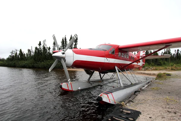 Red plane — Stock Photo, Image