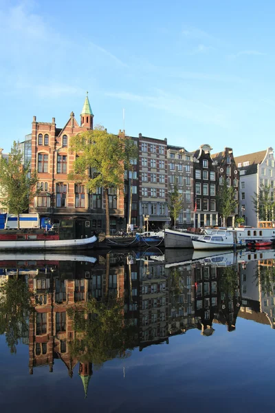 Gród Amsterdam — Zdjęcie stockowe