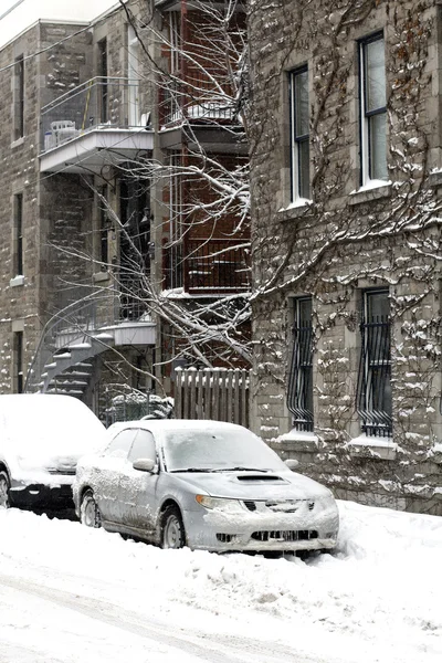 Montreal nach Sturm — Stockfoto