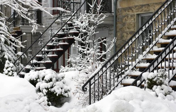 Montreal nach Sturm — Stockfoto