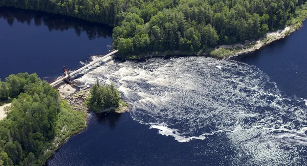 Aerial bridge — Stock Photo, Image