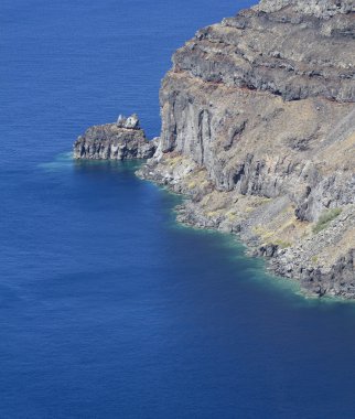 Caldera cliff