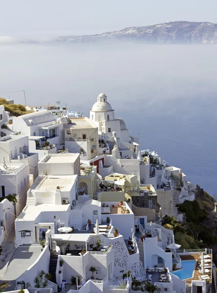 Dorf in Santorini — Stockfoto