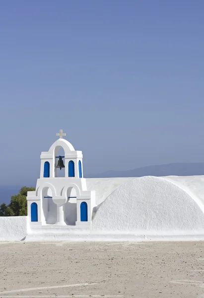 Kostel Santorini — Stock fotografie