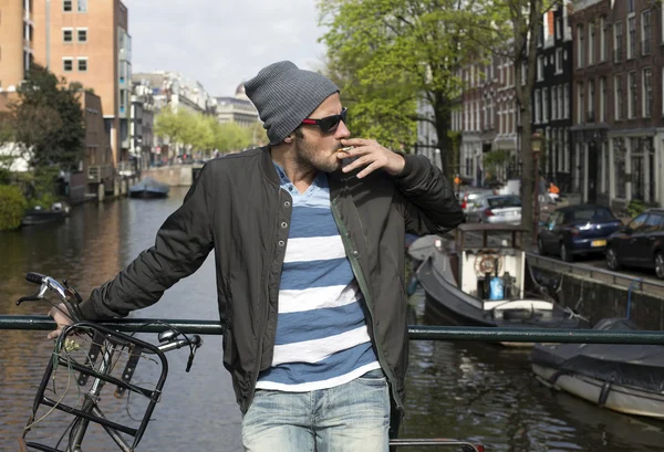 Amsterdam homoseksuele mensen — Stockfoto
