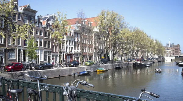 阿姆斯特丹城市景观 — 图库照片