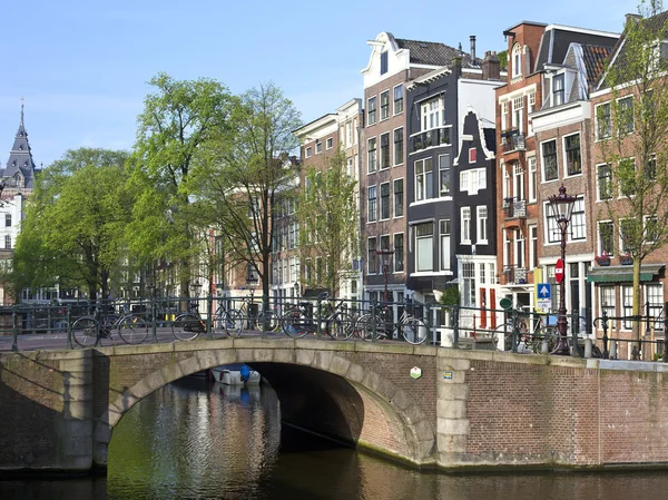 Amsterdam stadsgezicht — Stockfoto