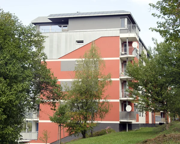 Modernes Appartementhaus — Stockfoto