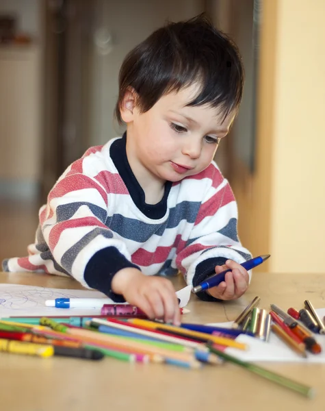 Tekenen van kinderen — Stockfoto