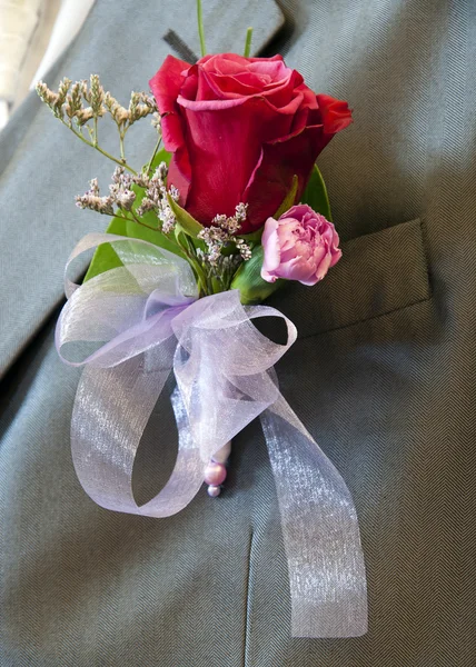 Wedding button flower — Stock Photo, Image