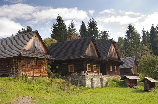 Casas en el campo — Foto de Stock