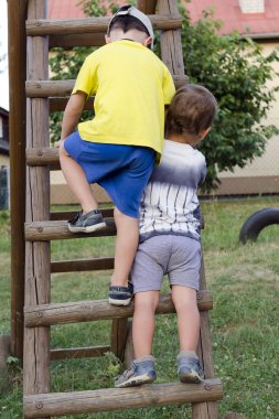 Çocuk Bahçesi Merdiven tırmanma