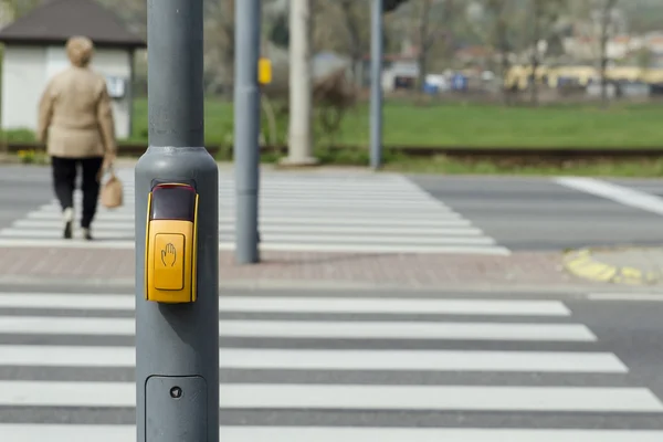 Fußgängerüberweg — Stockfoto