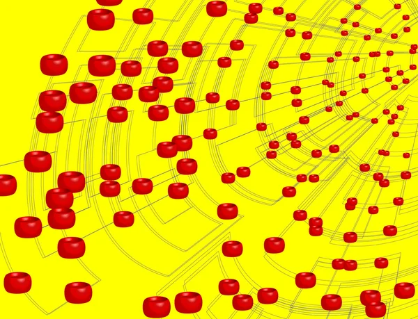 Abstracte achtergrond bloed — Stockvector