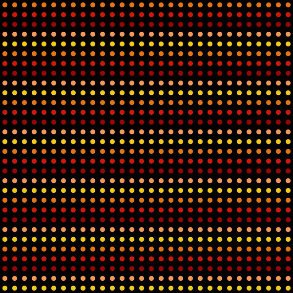 Um padrão de pontos de cores diferentes — Vetor de Stock