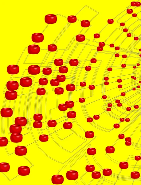 Abstracte achtergrond bloed — Stockvector