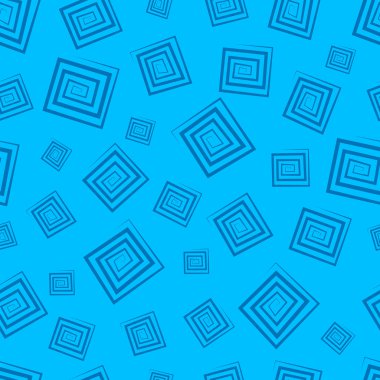 retro tarzı geometrik elemanları ile Seamless Modeli