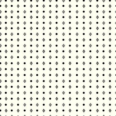 retro tarzı geometrik elemanları ile Seamless Modeli