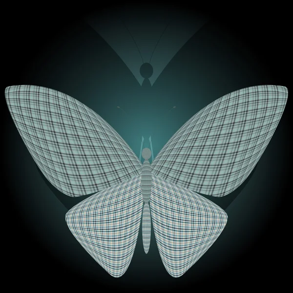 Schmetterling — Stockvektor