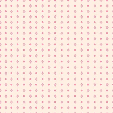 retro tarzı geometrik elemanları ile Seamless Modeli