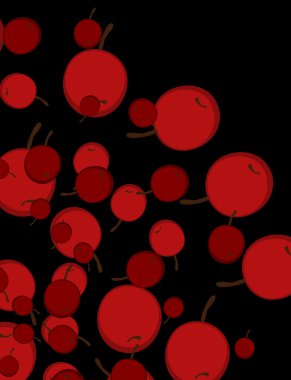 kiraz soyut görüntü ile doku