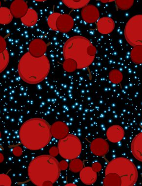 kiraz soyut görüntü ile doku