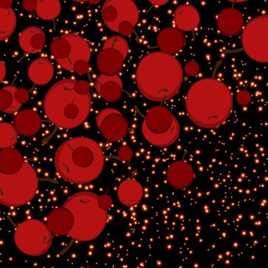 kiraz soyut görüntü ile doku