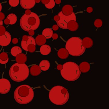 kiraz soyut görüntü ile doku