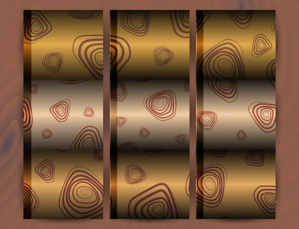 スタンドのレトロなスタイルの幾何学的要素とのシームレスなパターン — ストックベクタ