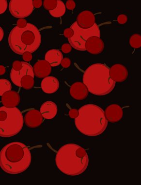 kiraz soyut görüntü ile doku