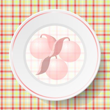 peçeteye sorunsuz bir doku ile görüntü yemekleri