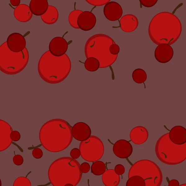 Texture con immagine astratta delle ciliegie — Vettoriale Stock